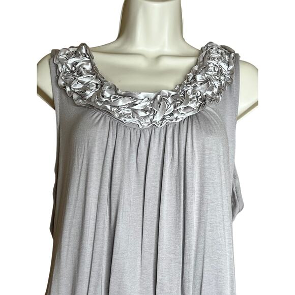 Bobeau Gray Tank Tunic XL - Picture 2 of 7